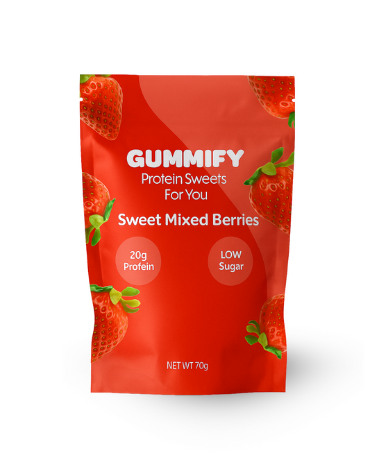 Sweet Mixed Berry Protein Gummies